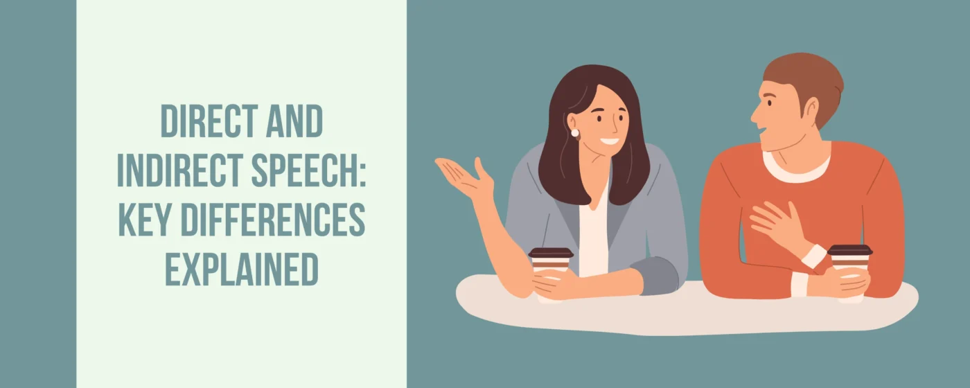 Direct and indirect speech featured image