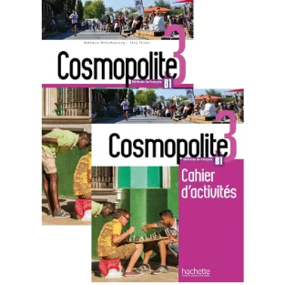 Cosmopolite 3-B1 Textbook with DVD +Workbook (2 book set)