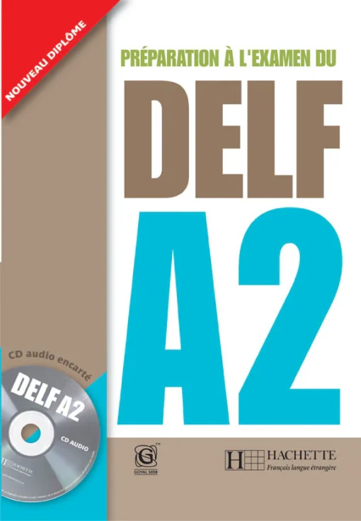 Delf A2 Livre + CD Audio - Hachette