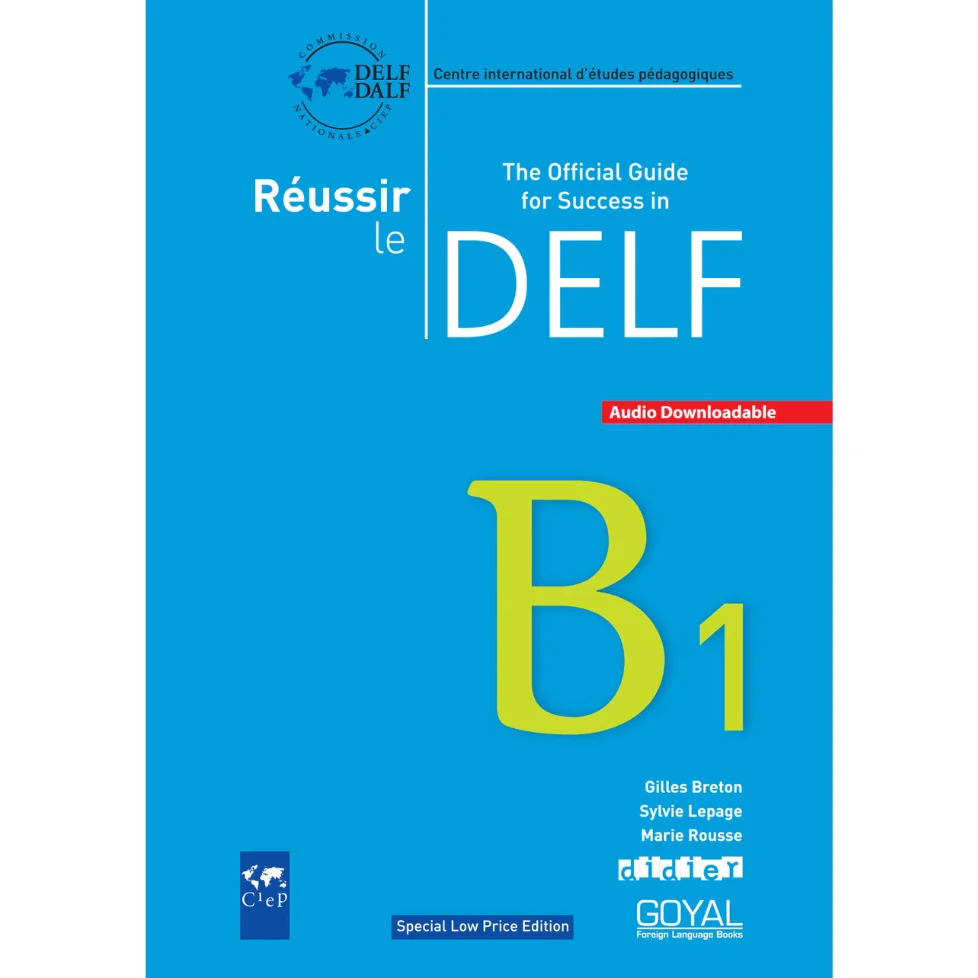 Delf B1 Livre with Audio Downloadable